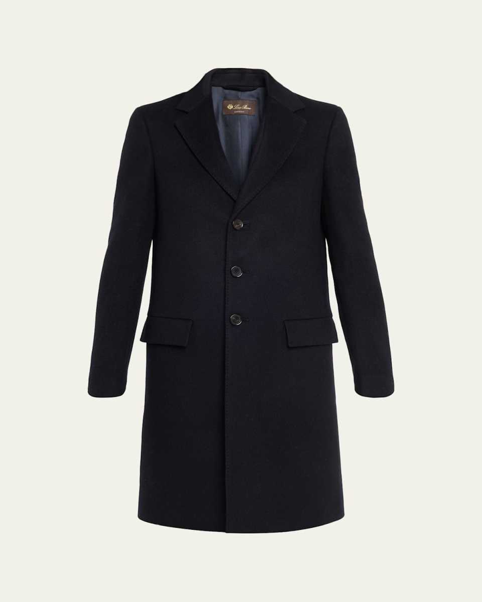 Alby Single-Breasted Cashmere Coat